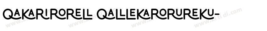 Lastri Ligature字体转换